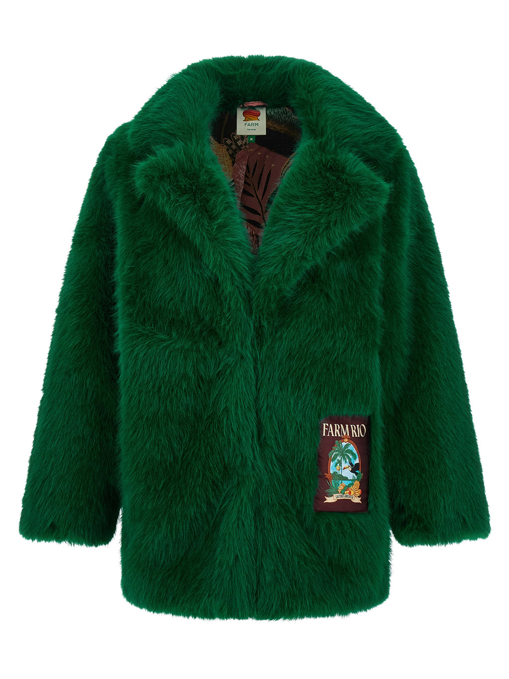 Bicolor Polyester Coat