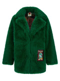 Bicolor Polyester Coat