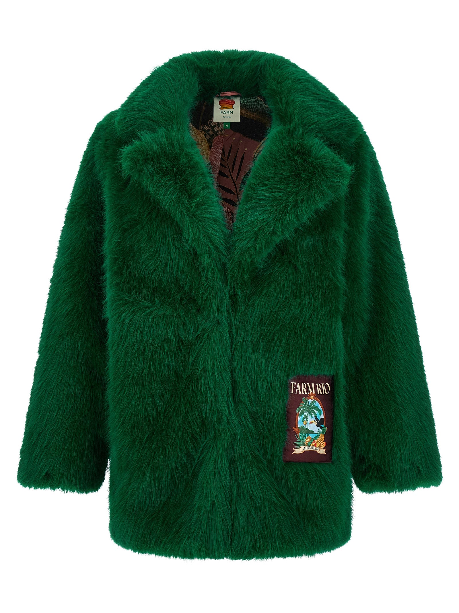 Bicolor Polyester Coat