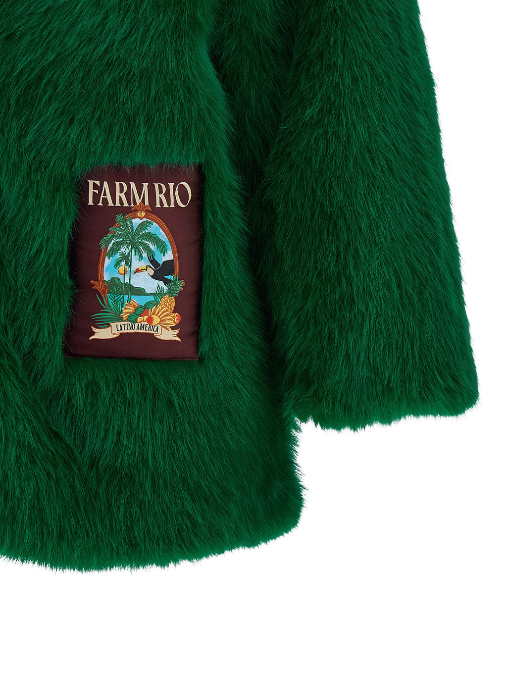 Bicolor Polyester Coat