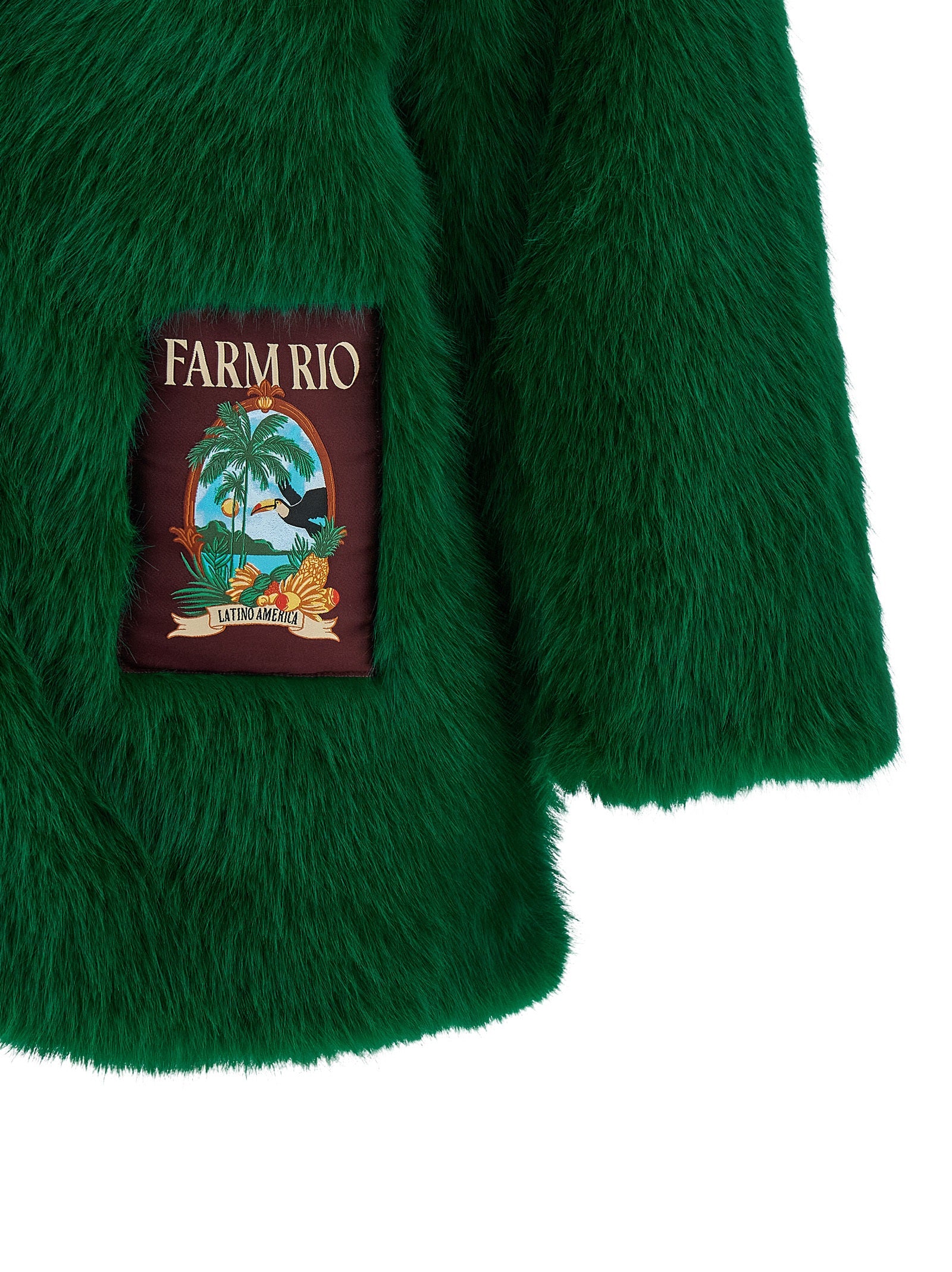 Bicolor Polyester Coat