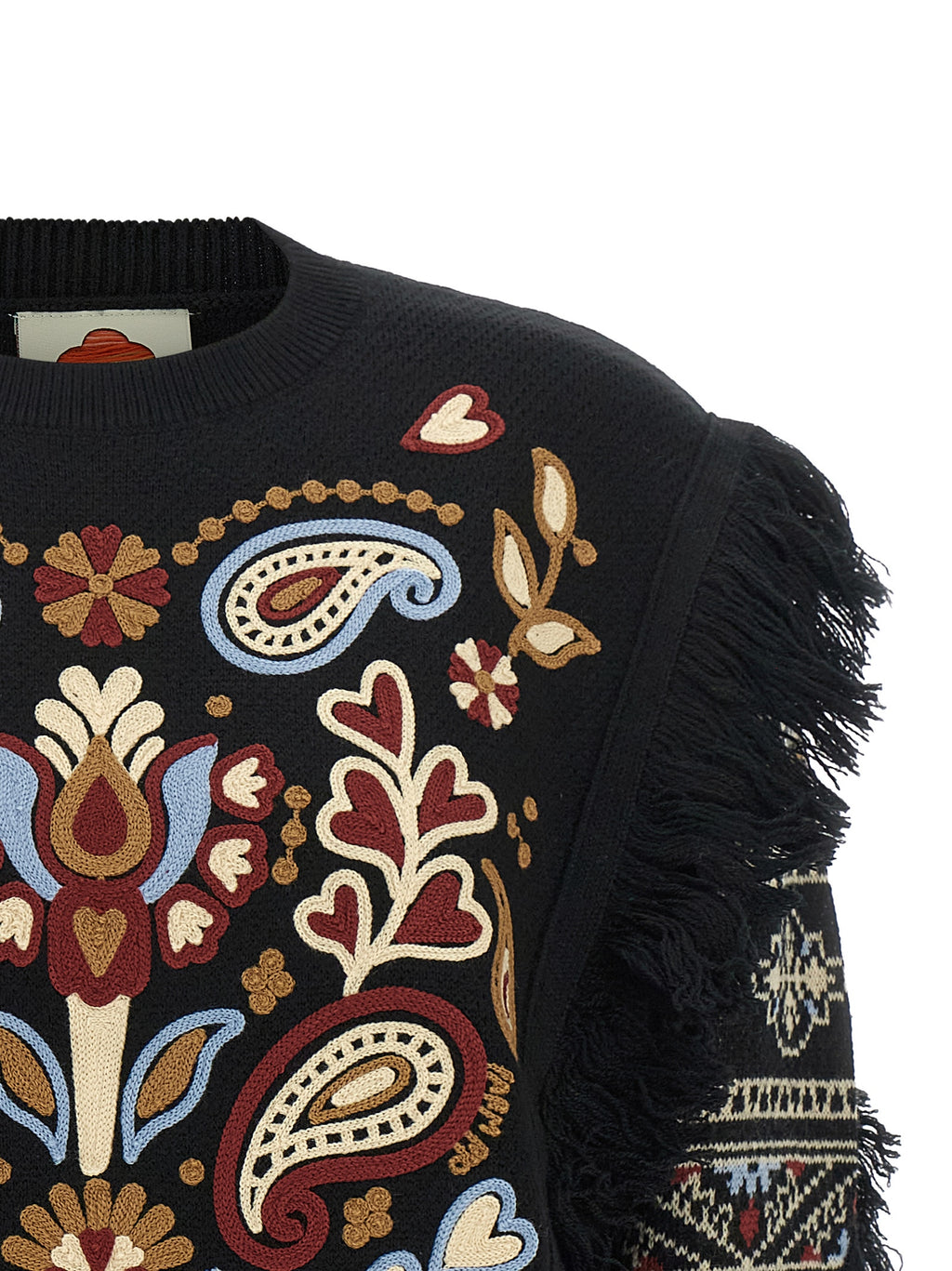 Black Wool Cardigan
