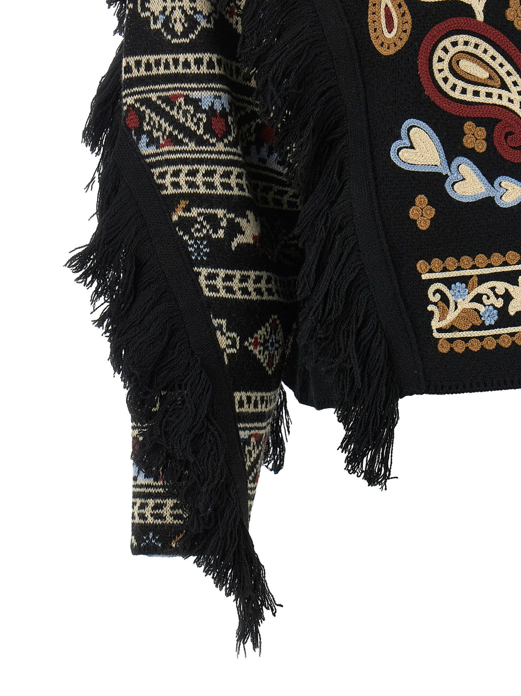 Black Wool Cardigan