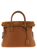 Brown Calfskin Shoulder Bag