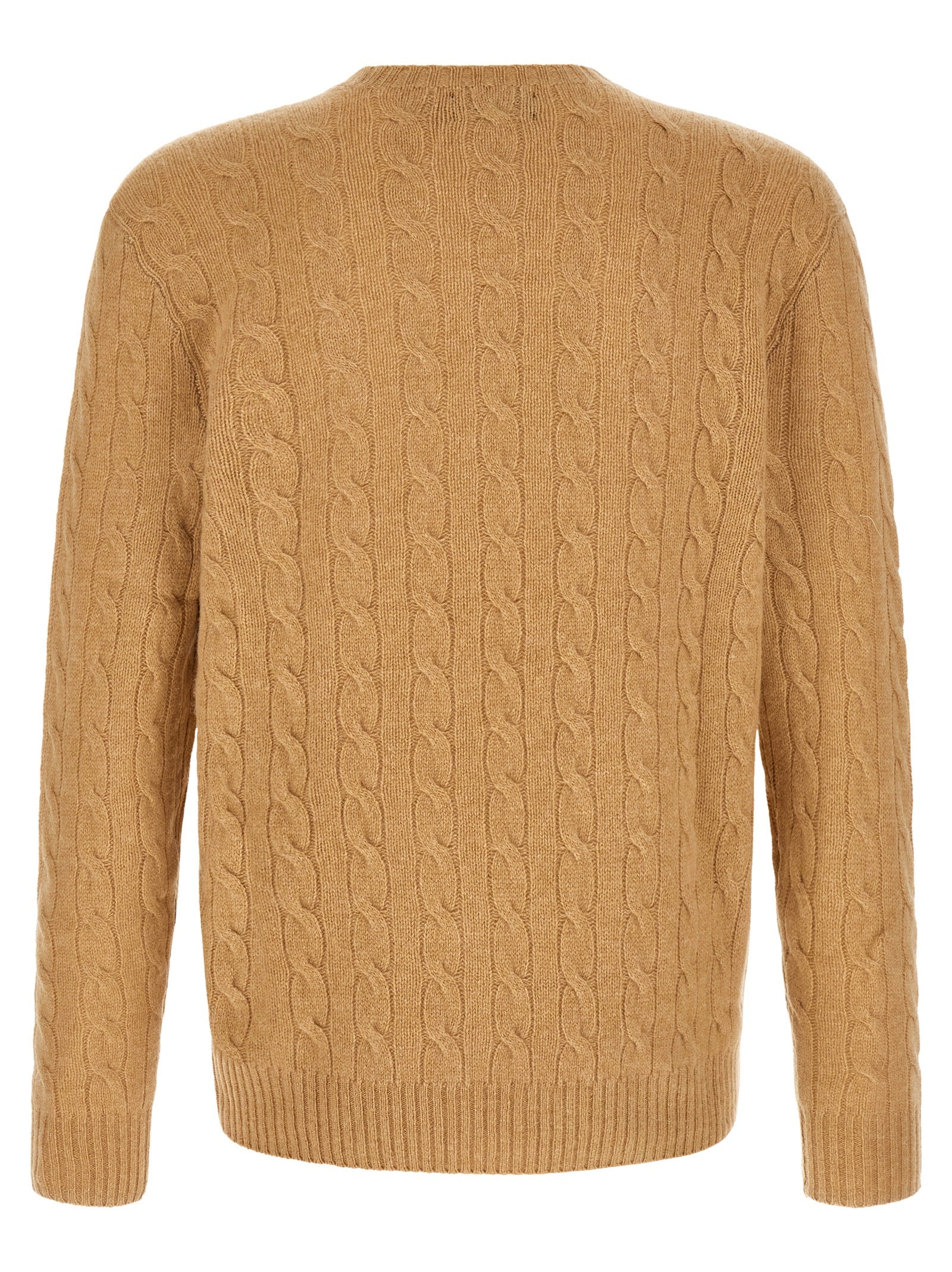 Beige Wool Cardigan