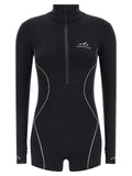 Black Polyamide Bodysuit