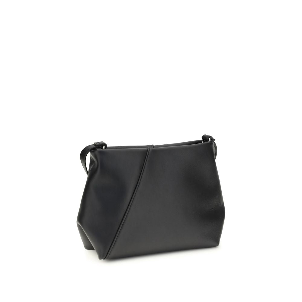 Black Calf Leather Bos Taurus Shoulder Bag