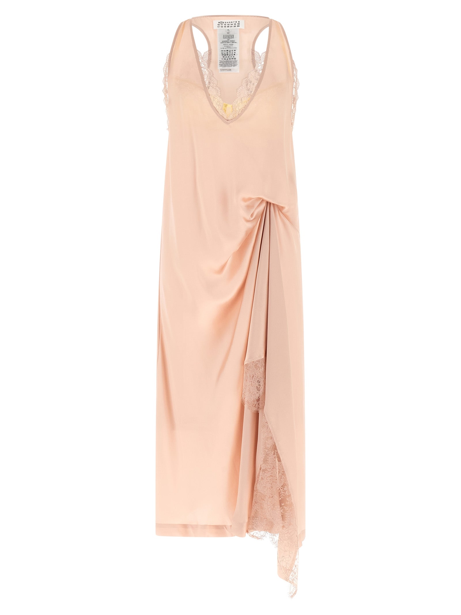 Multicolor Acetate Midi Dress
