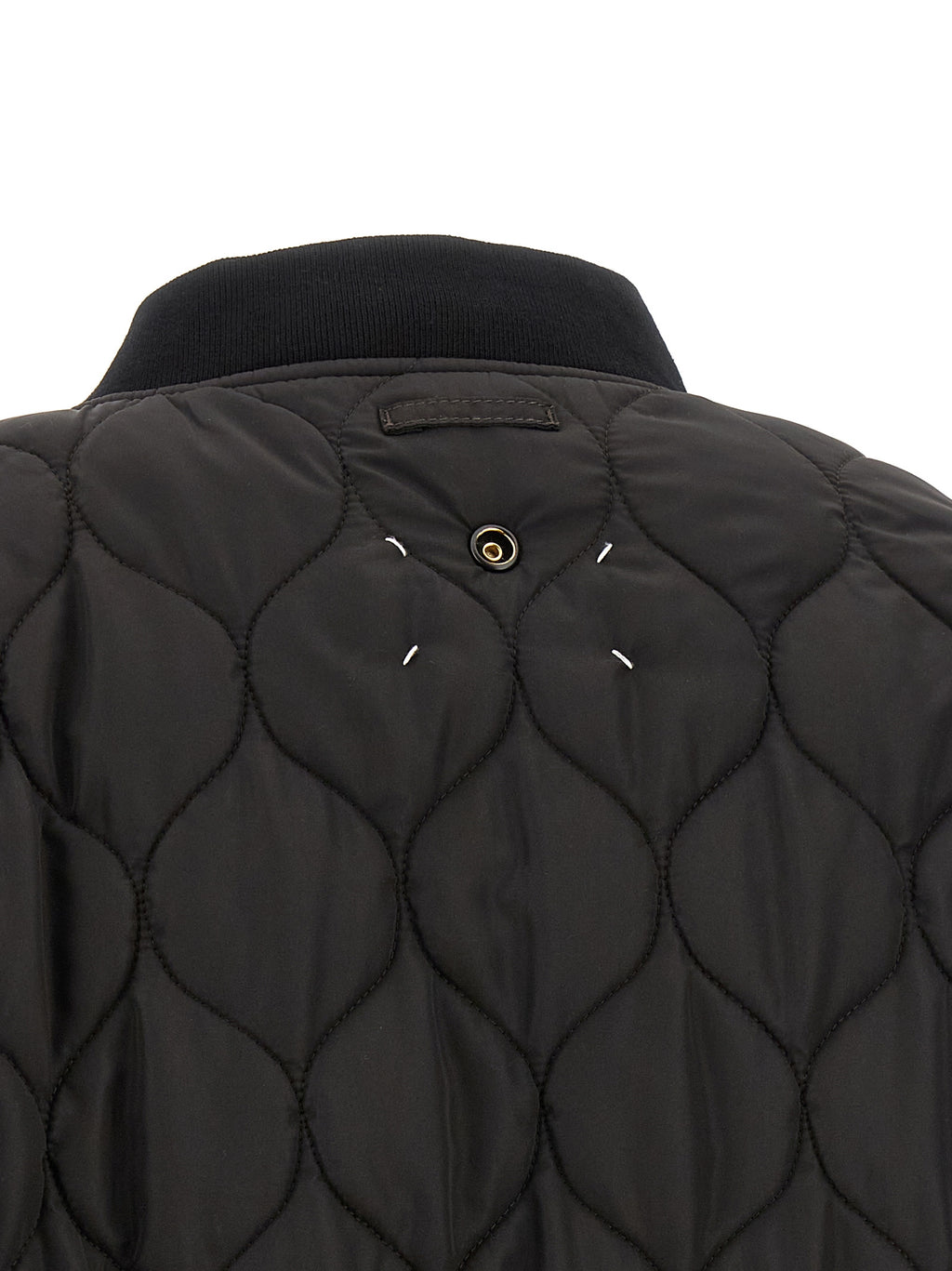Brown Polyamide Bomber