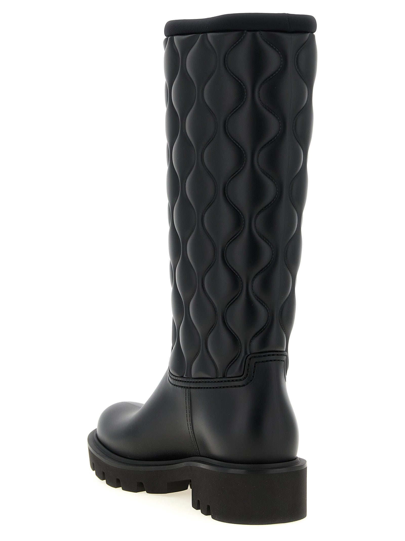 Black Pvc Over The Knee