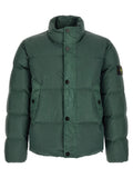 Bicolor Polyamide Full-Length Jacket