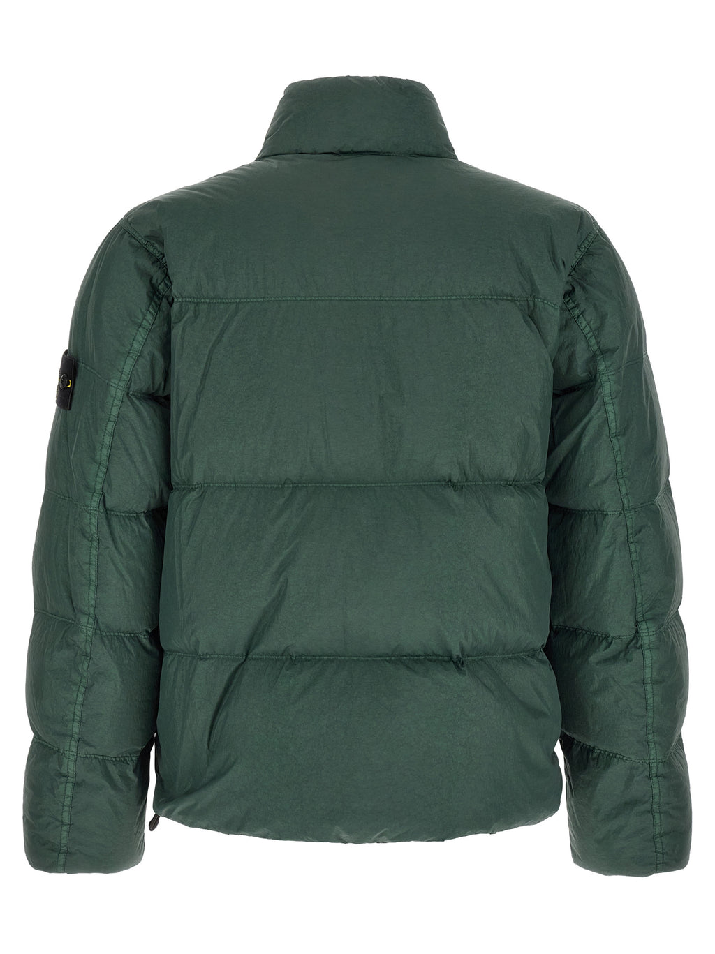 Bicolor Polyamide Full-Length Jacket