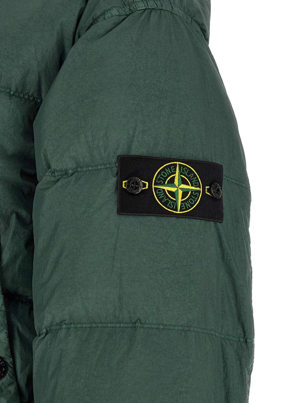 Bicolor Polyamide Full-Length Jacket