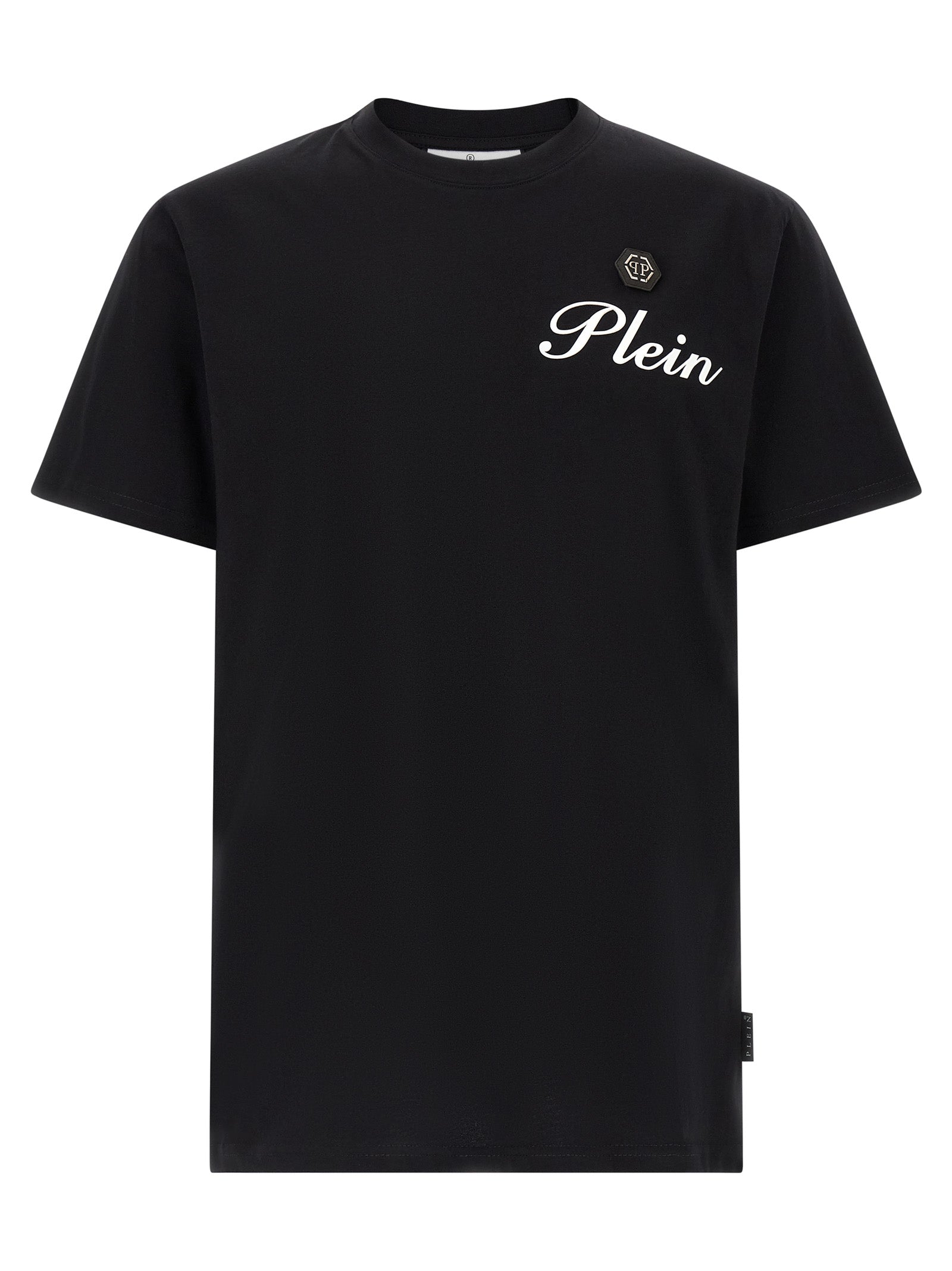 Black Cotton T-Shirt
