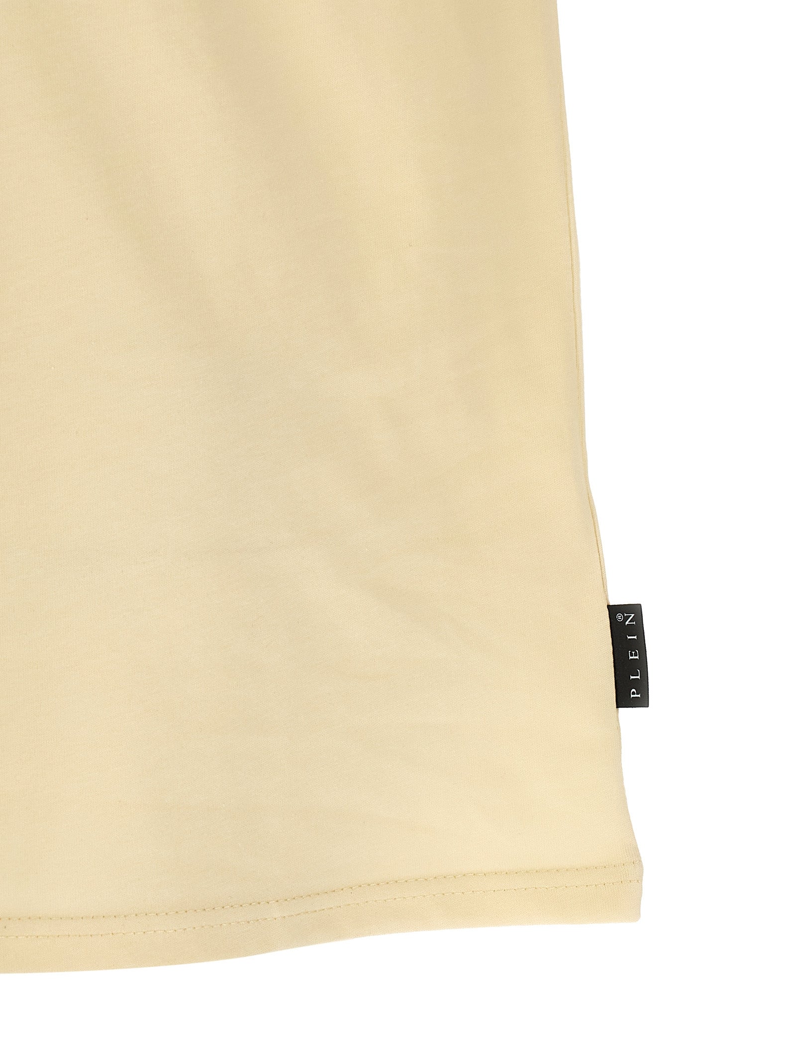 Beige Cotton T-Shirt