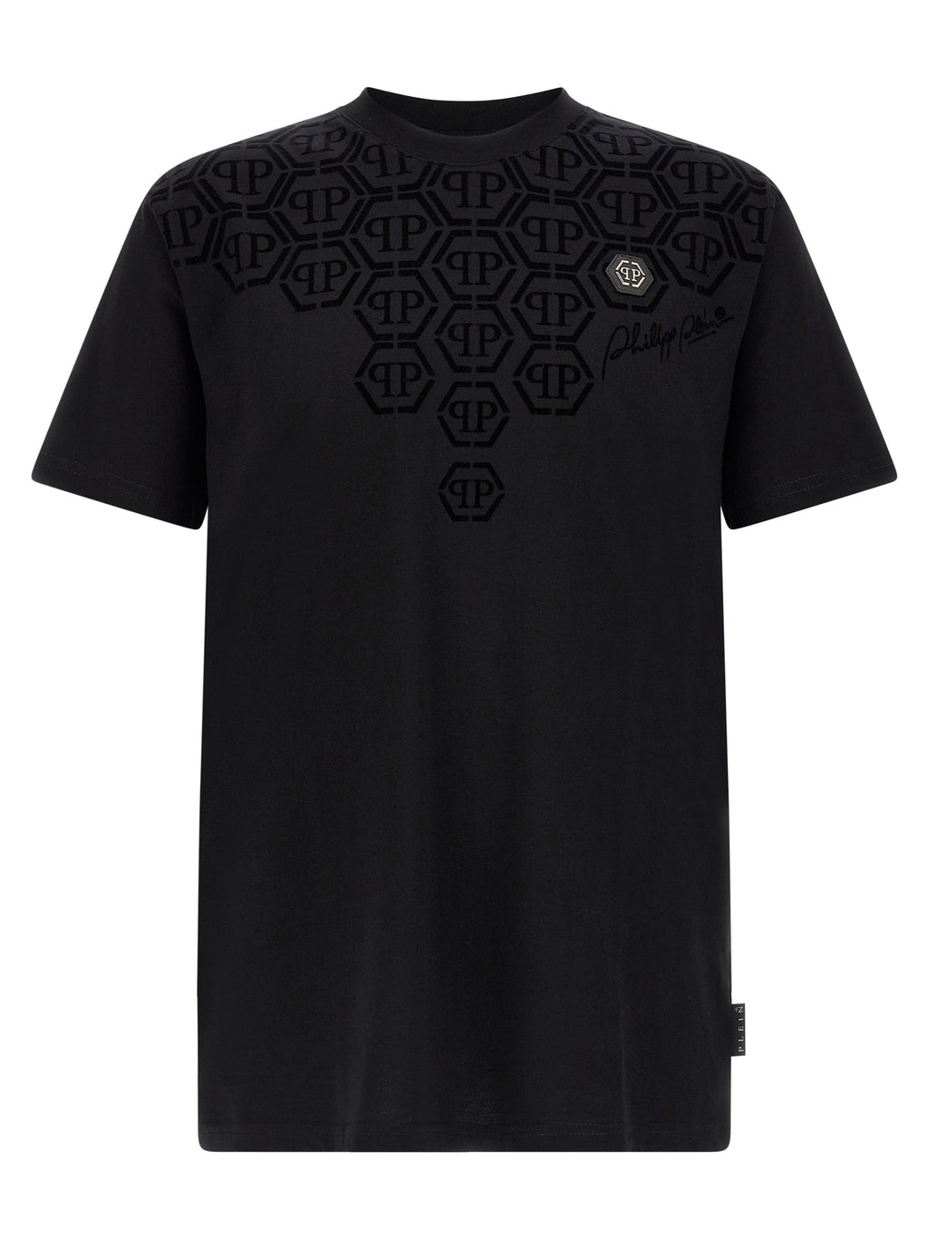 Black Cotton T-Shirt
