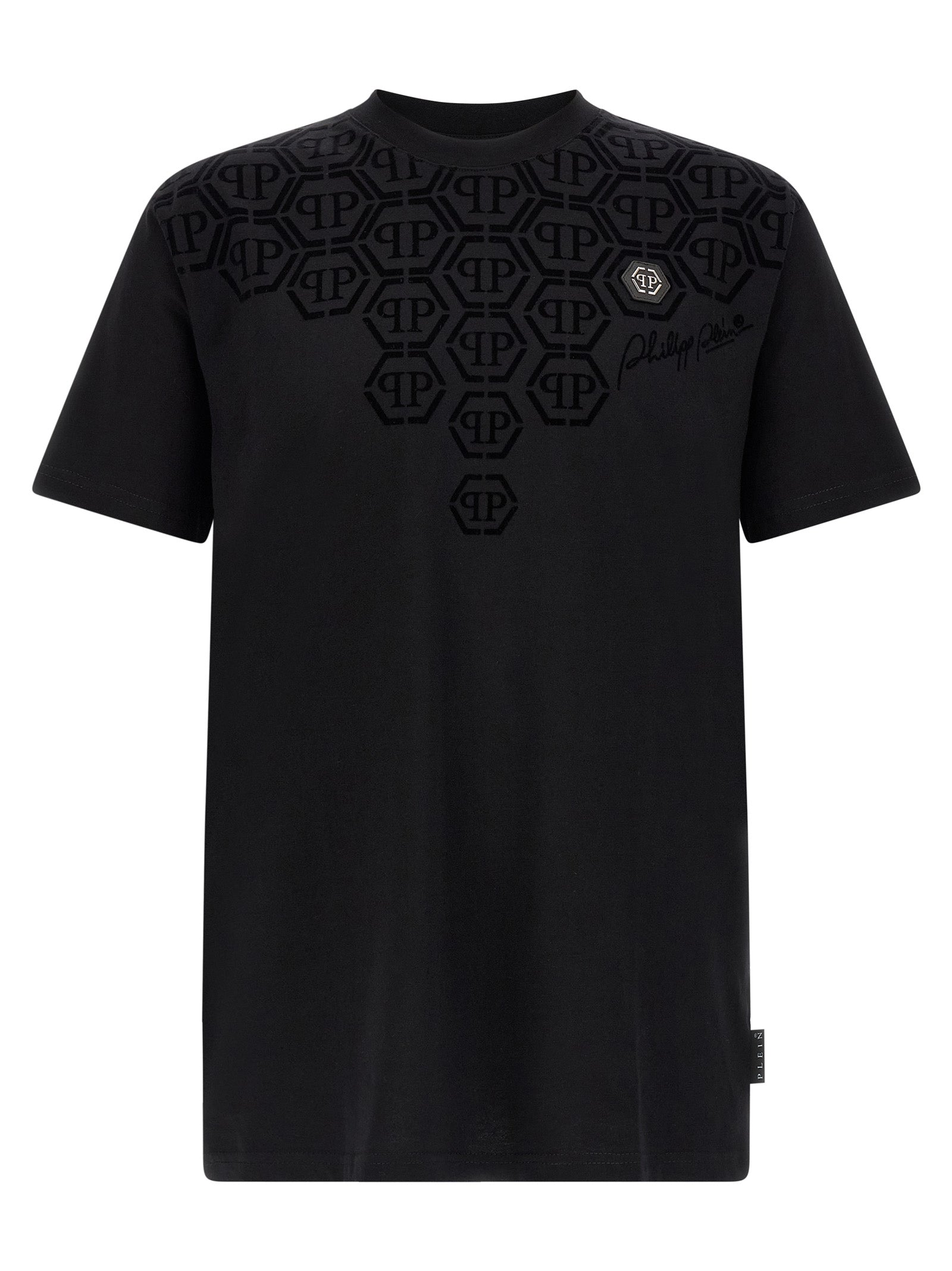 Black Cotton T-Shirt