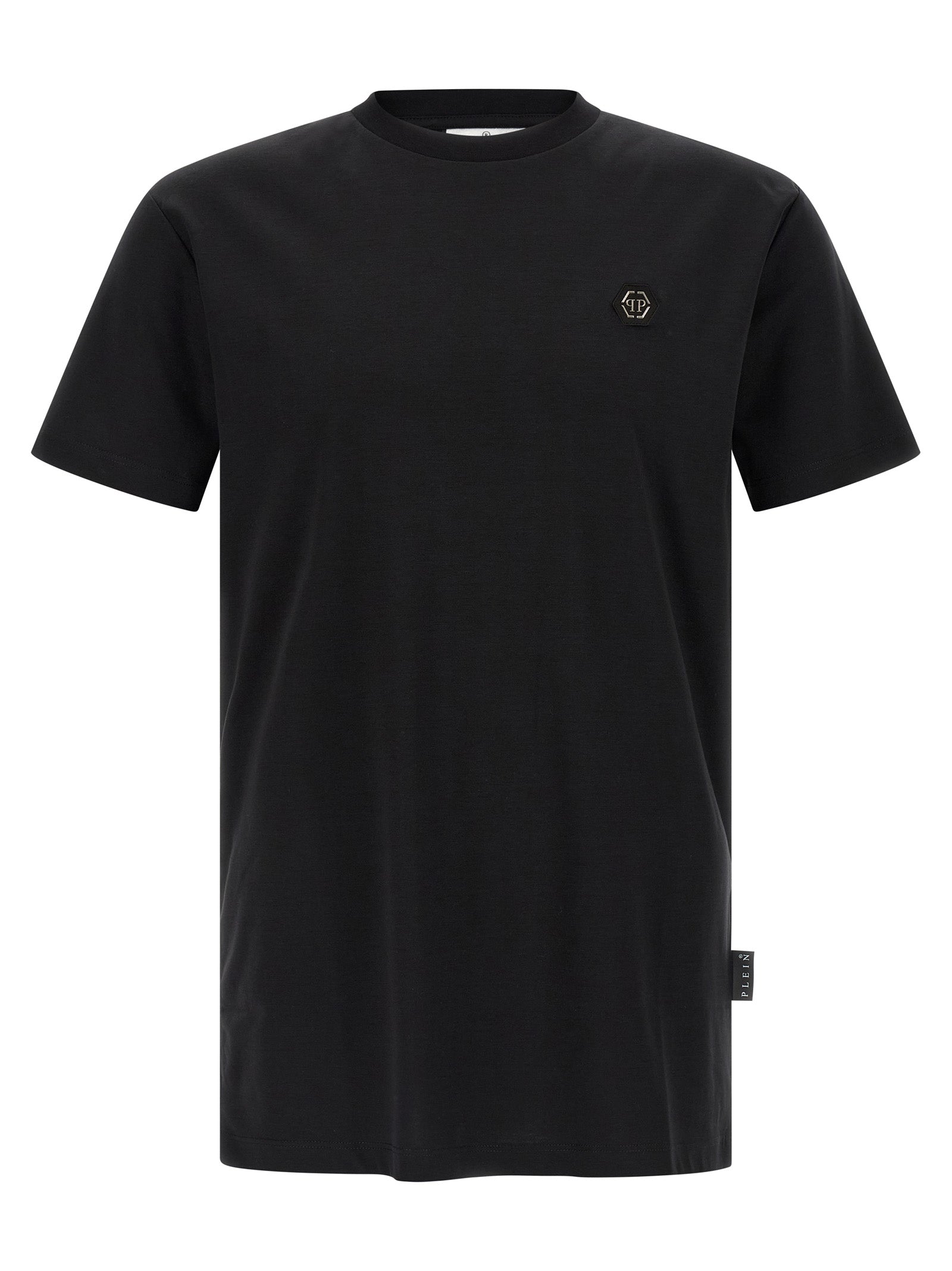 Black Cotton T-Shirt