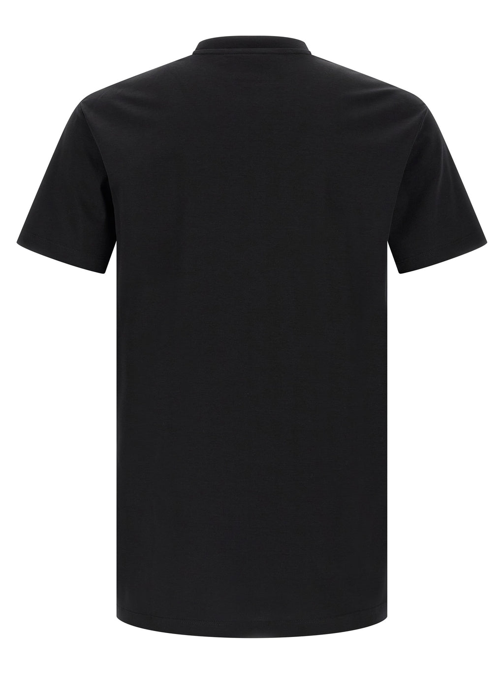 Black Cotton T-Shirt