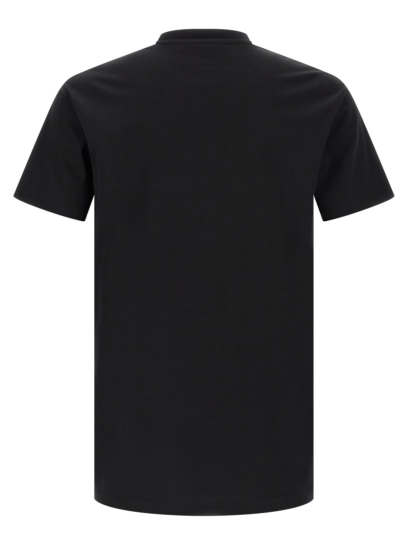 Black Cotton T-Shirt
