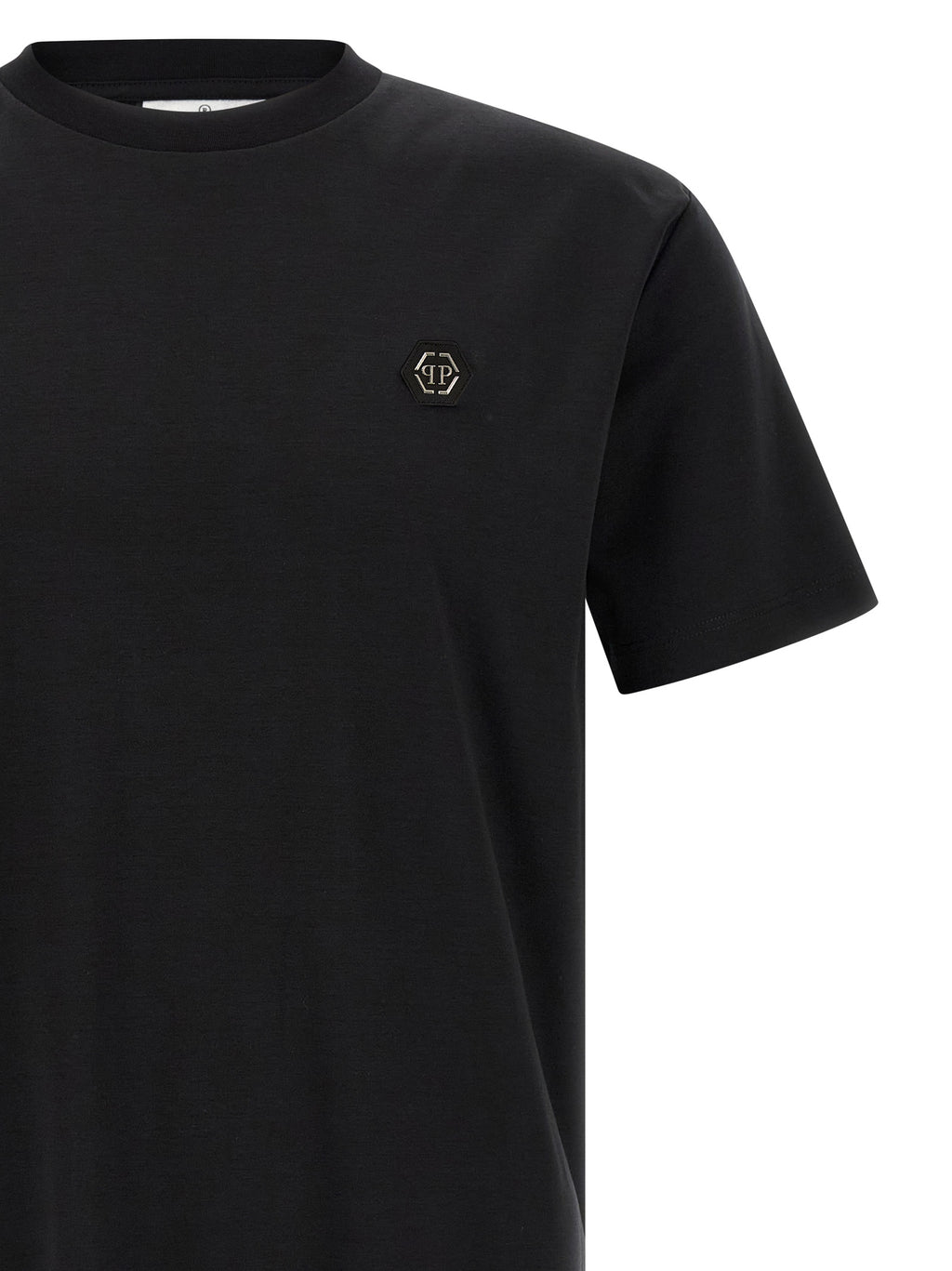 Black Cotton T-Shirt