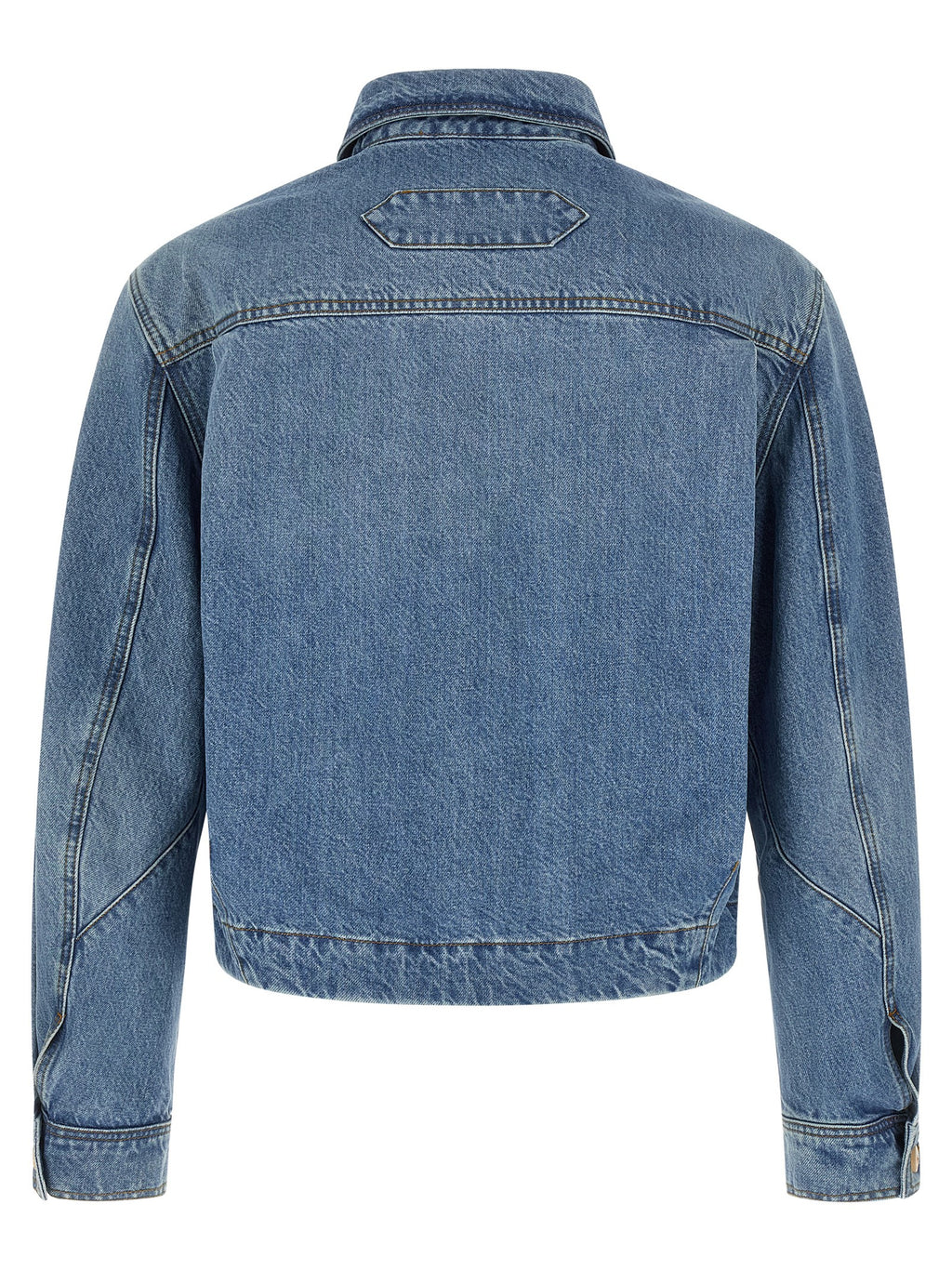 Blue Cotton Denim Jacket