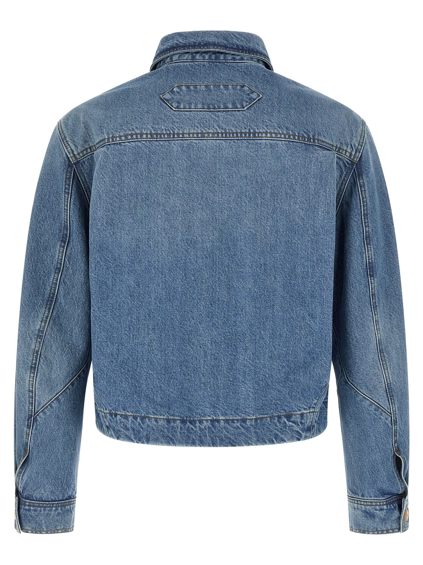 Blue Cotton Denim Jacket