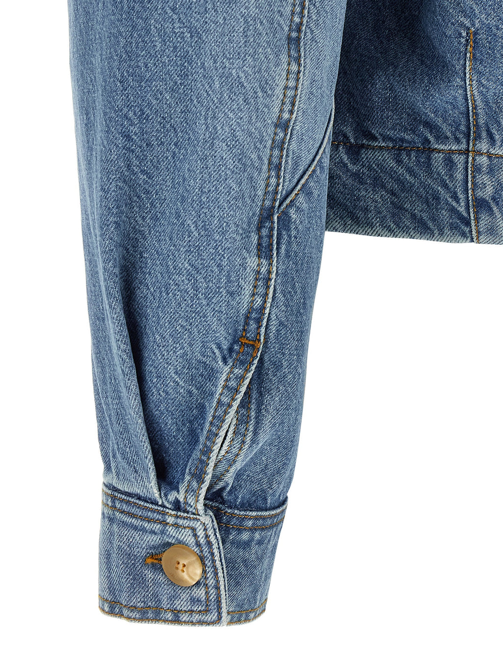 Blue Cotton Denim Jacket