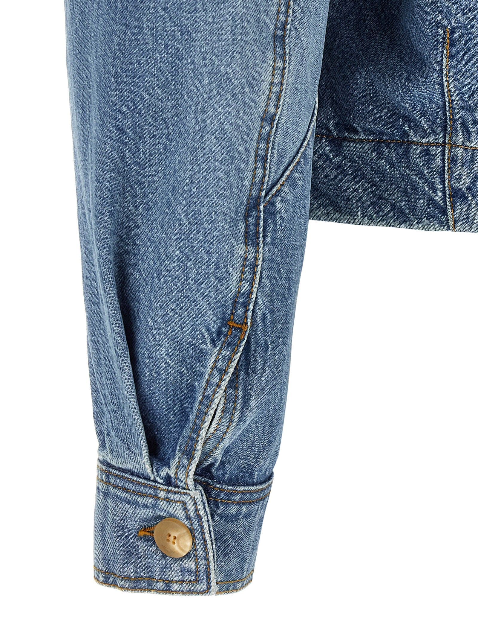 Blue Cotton Denim Jacket