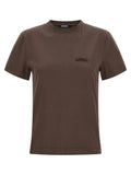 Brown Cotton T-Shirt