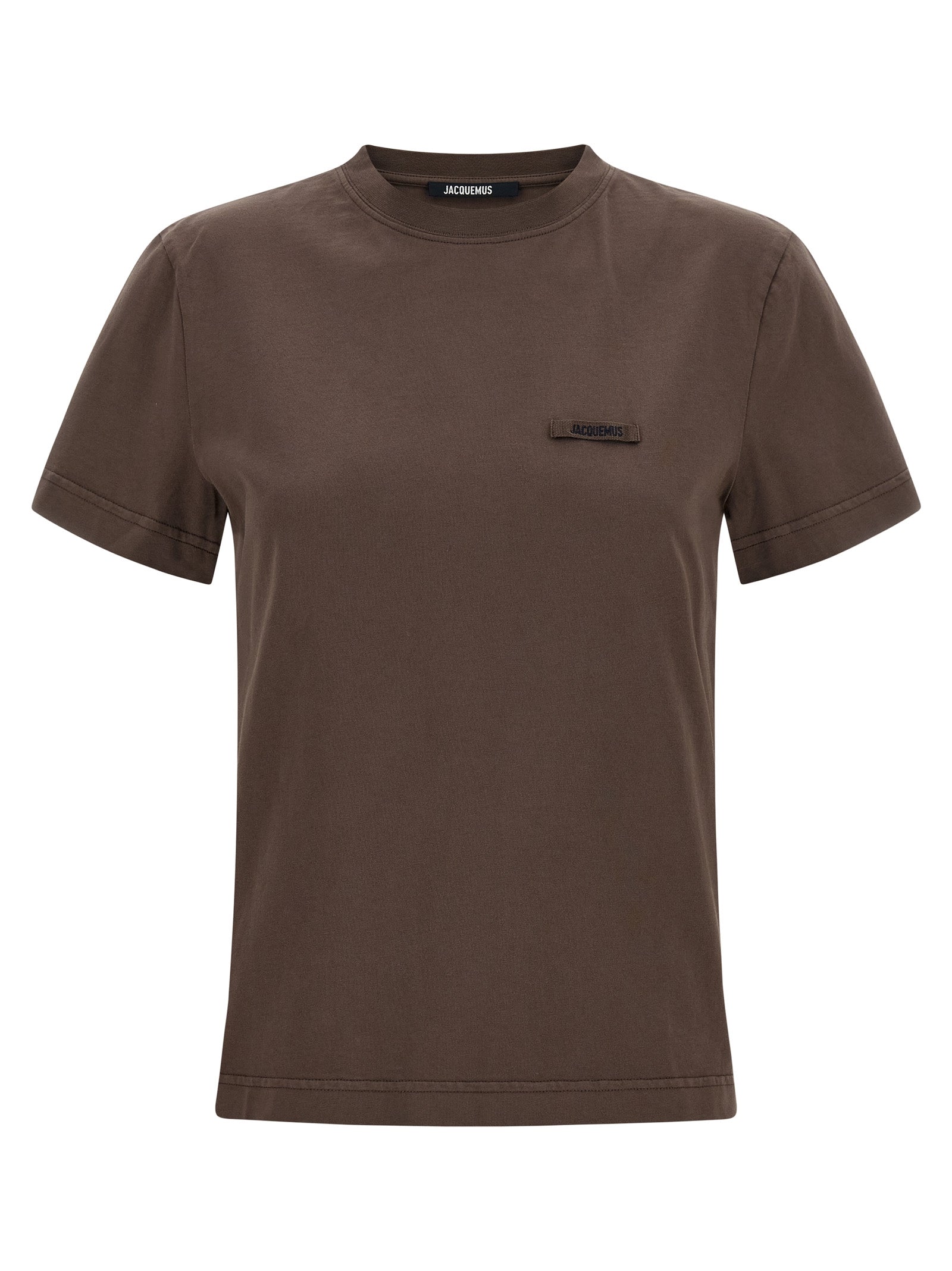 Brown Cotton T-Shirt