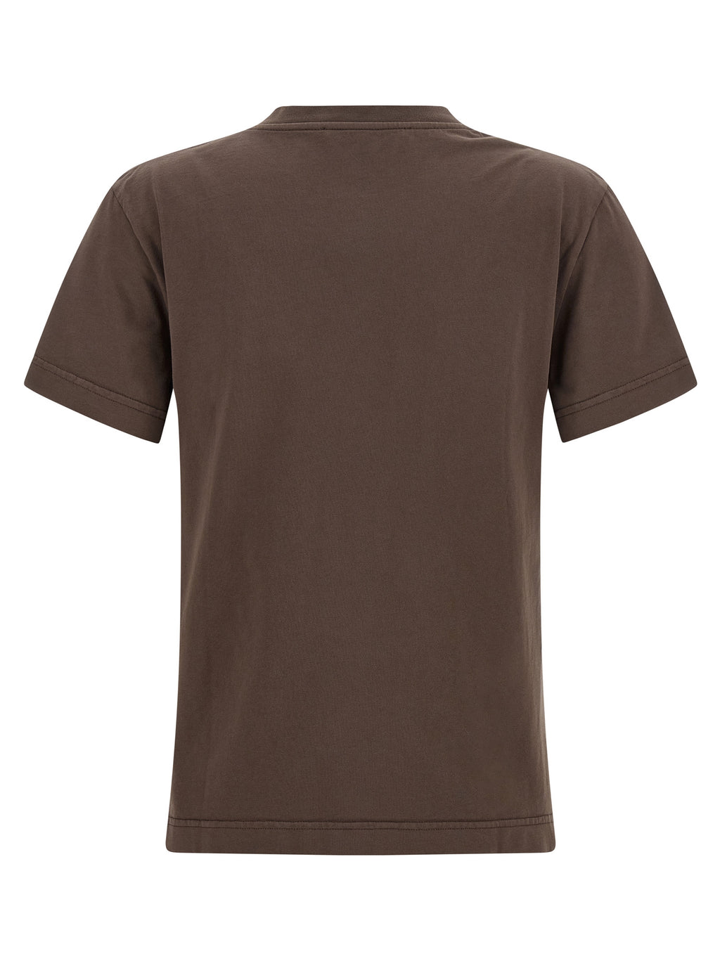 Brown Cotton T-Shirt