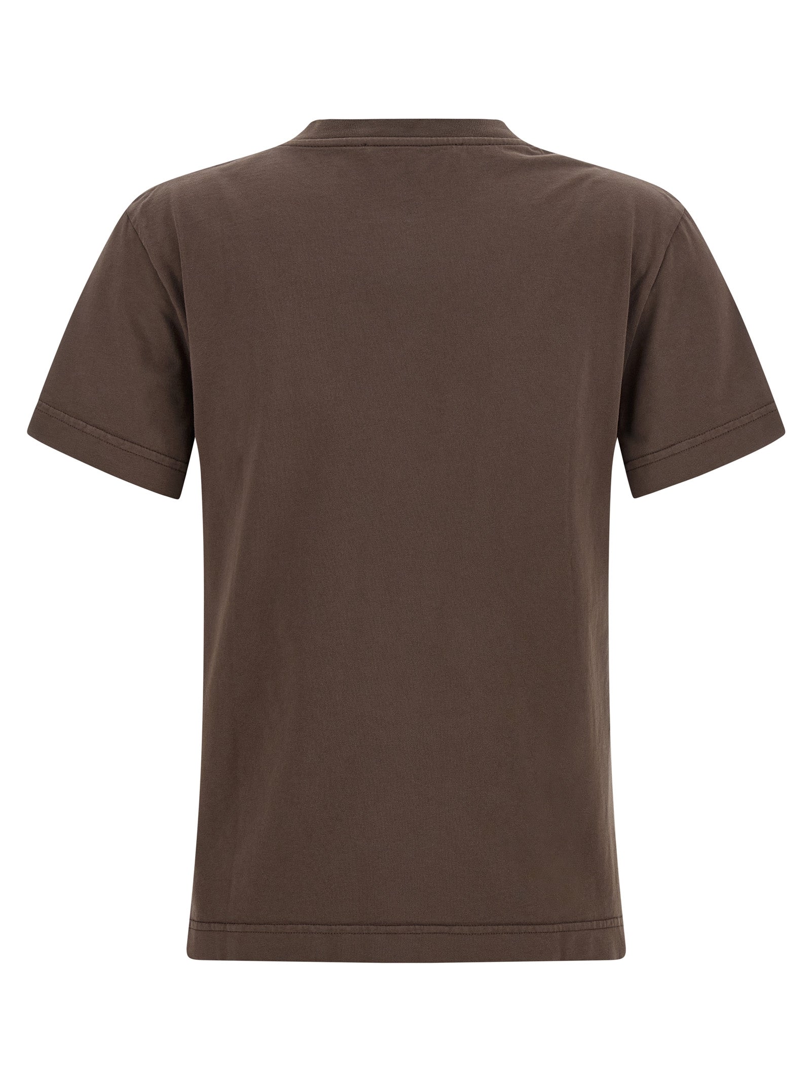 Brown Cotton T-Shirt