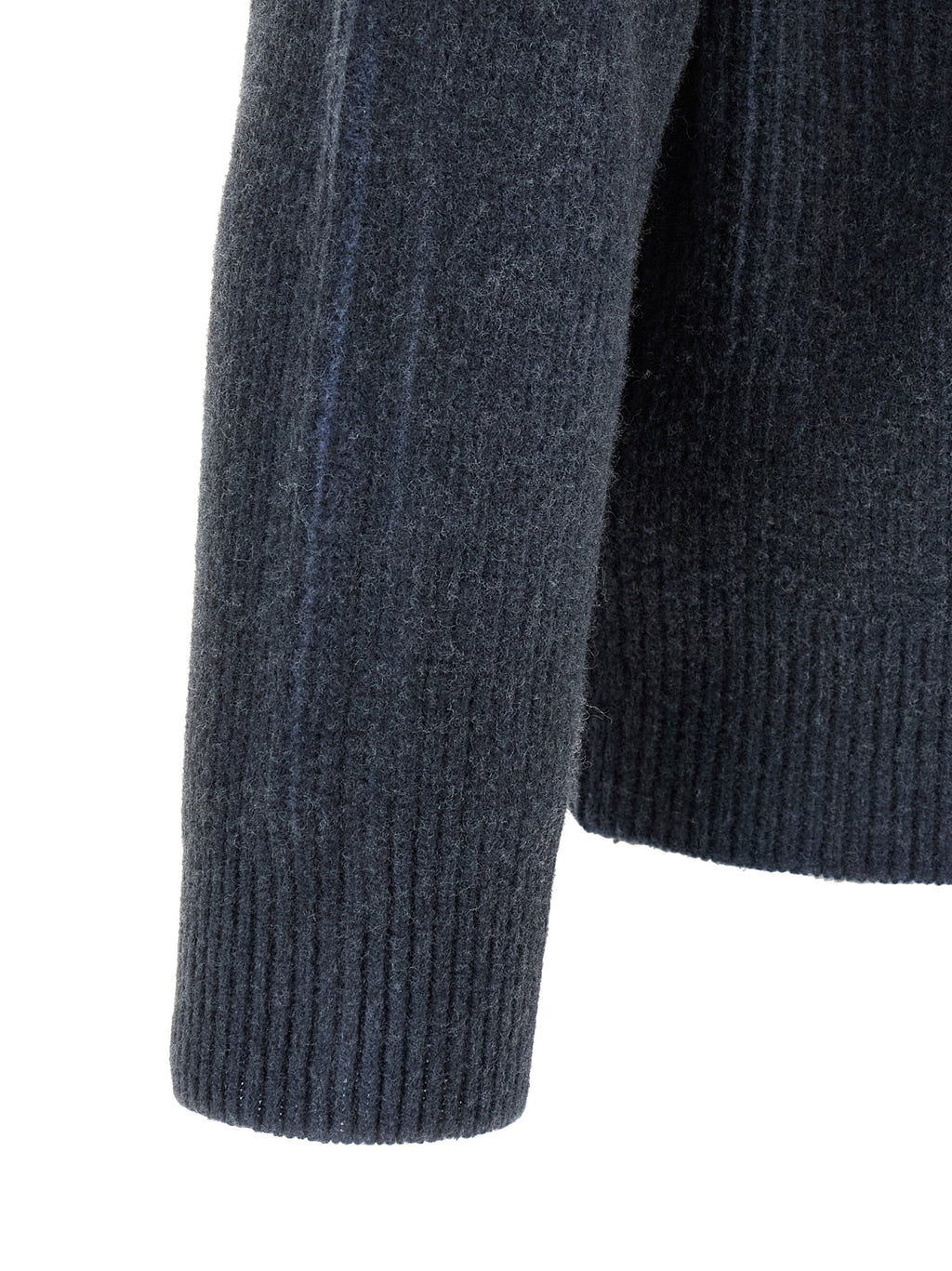 Blue Wool Cardigan