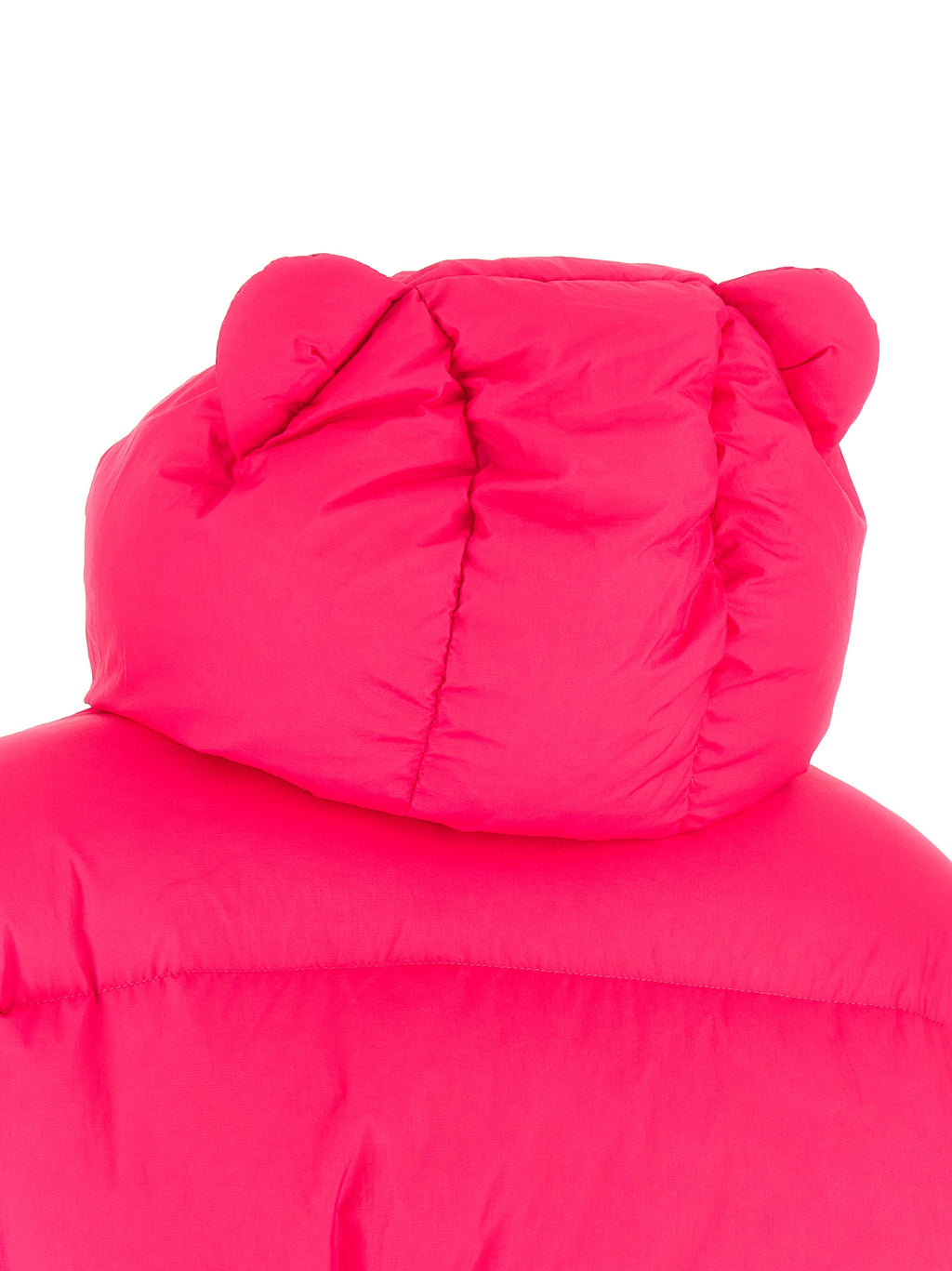Fuchsia Nylon Full-Length Jacket