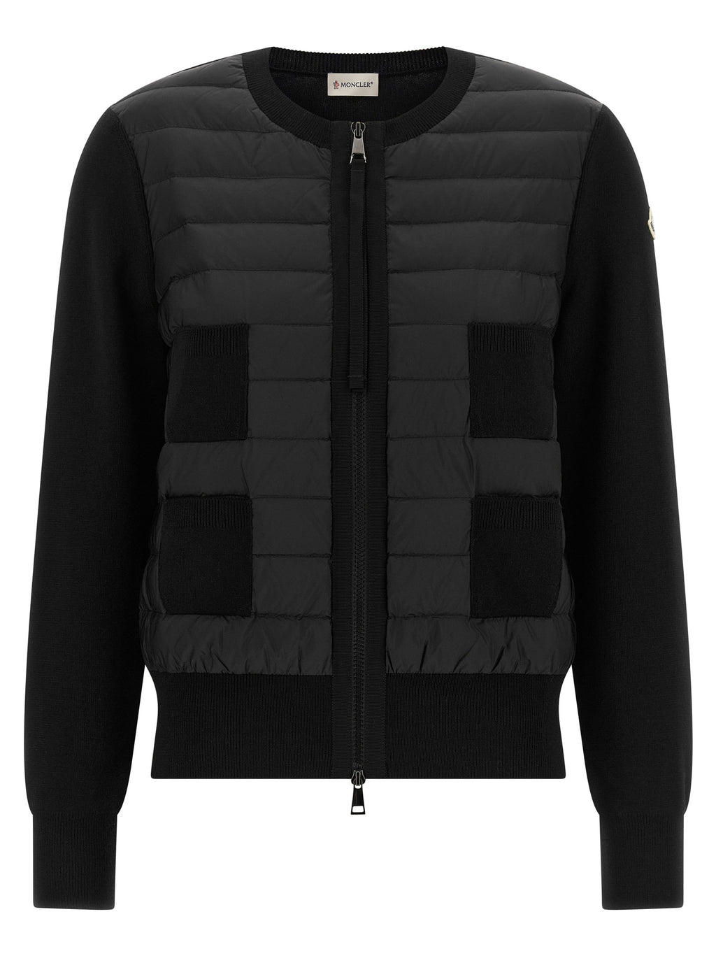 Black Polyamide Cardigan