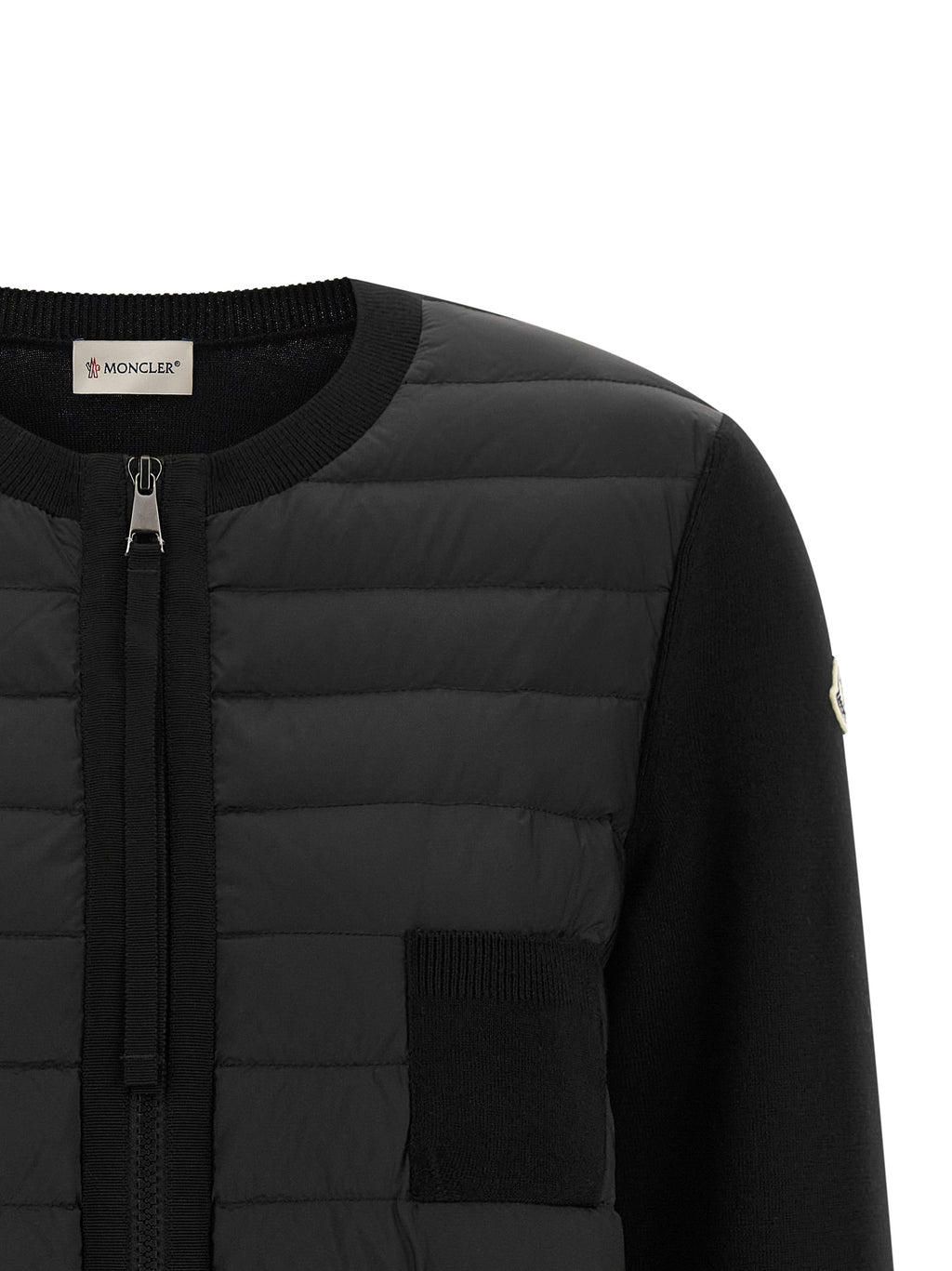 Black Polyamide Cardigan