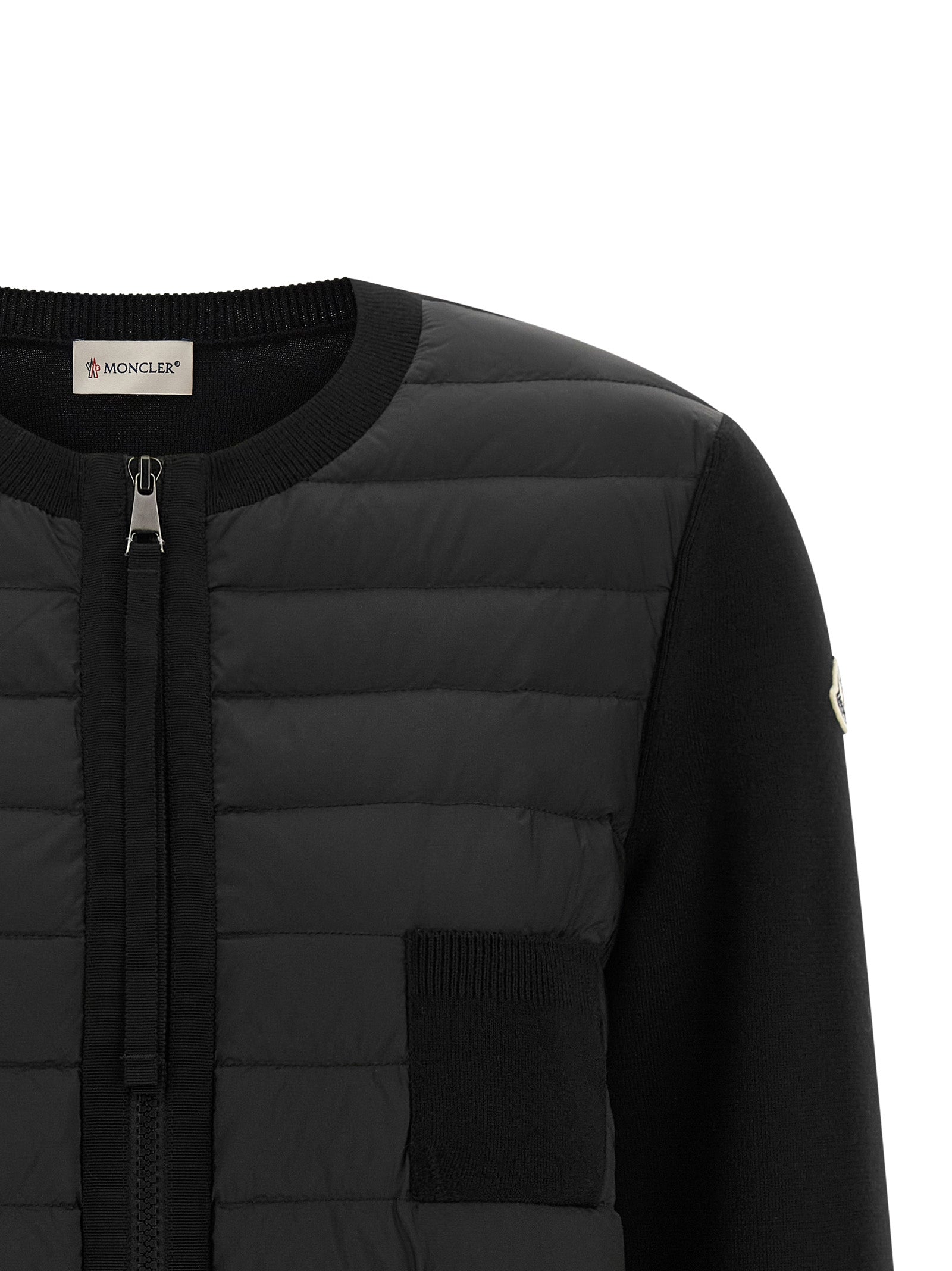Black Polyamide Cardigan