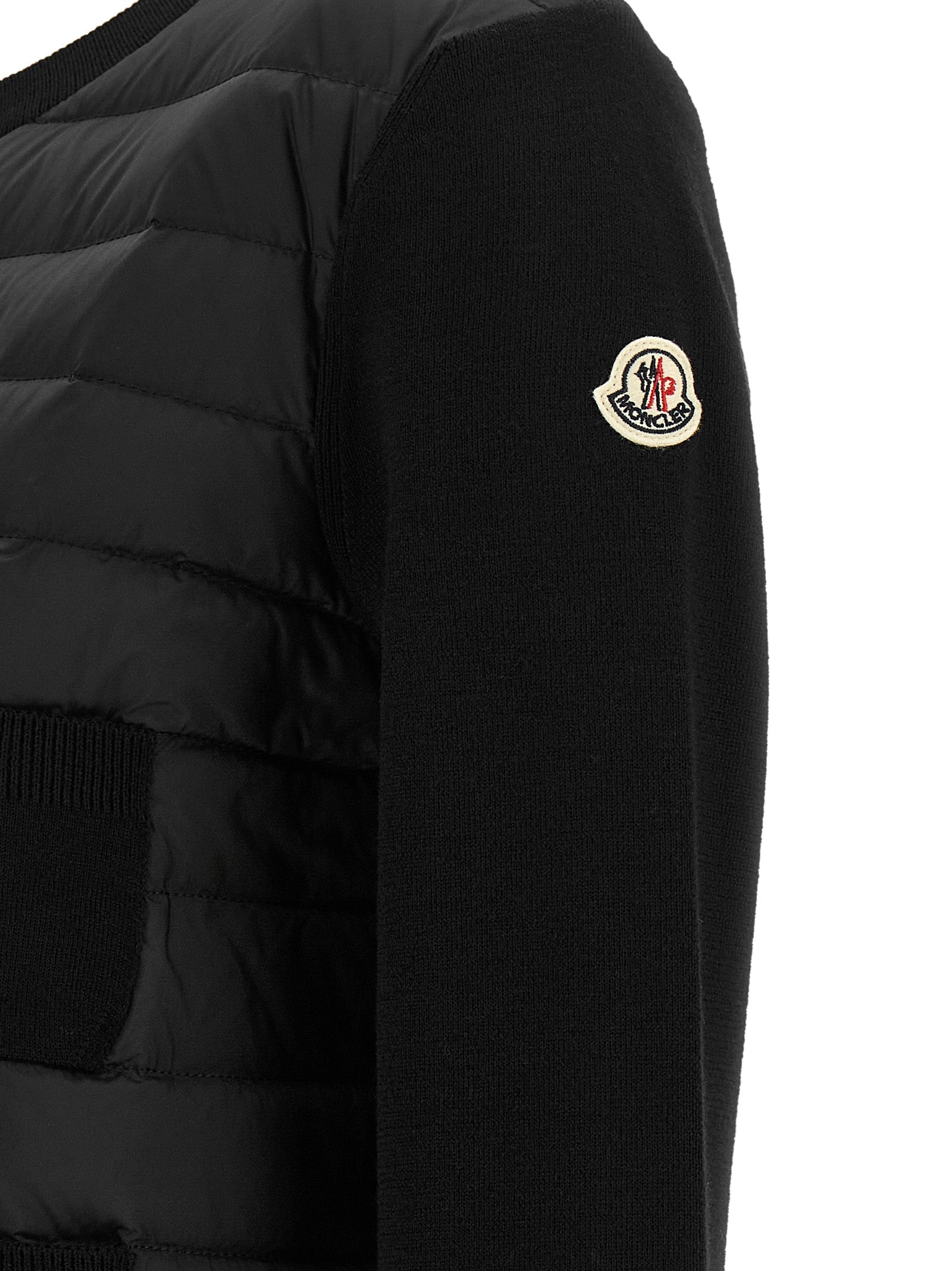 Black Polyamide Cardigan