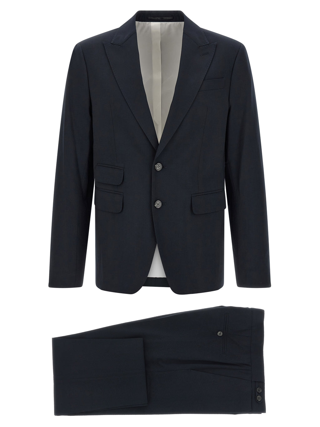 Blue Wool Suit
