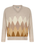 Beige Cashmere Cardigan
