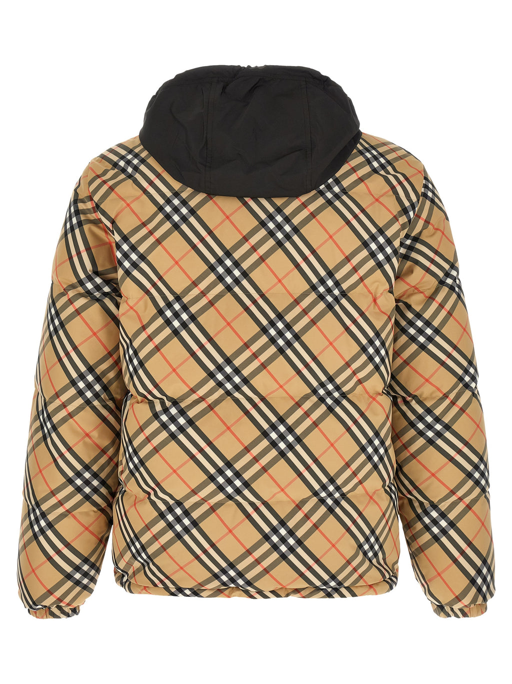 Beige Polyester Shell Jacket