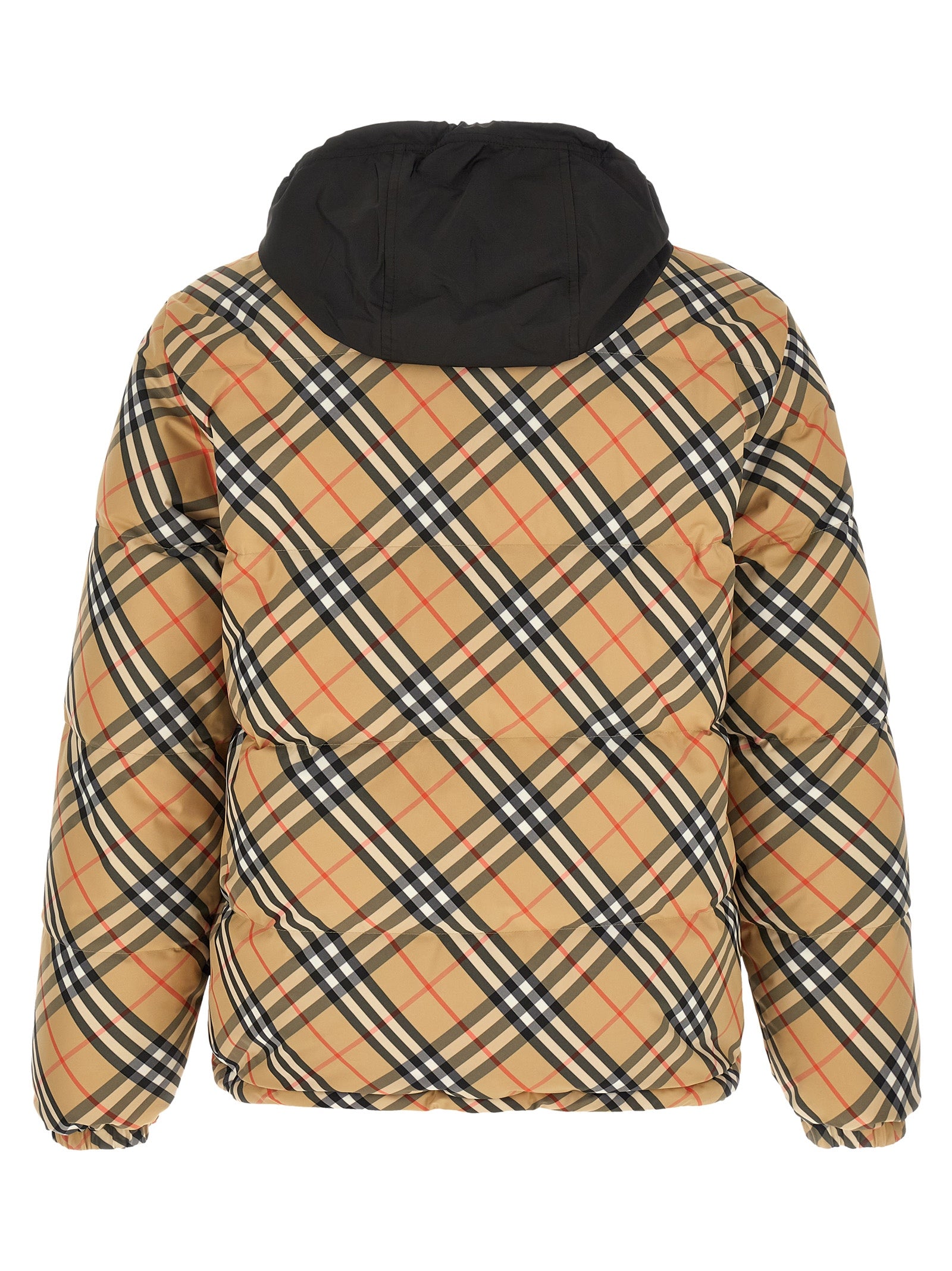 Beige Polyester Shell Jacket
