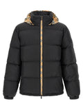 Black Polyester Parka