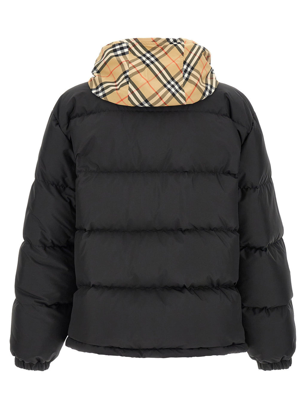 Black Polyester Parka