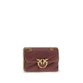 Bordeaux Calf Leather Bos Taurus Shoulder Bag
