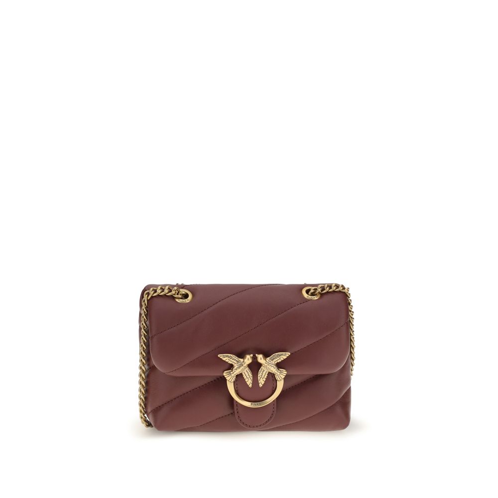 Bordeaux Calf Leather Bos Taurus Shoulder Bag