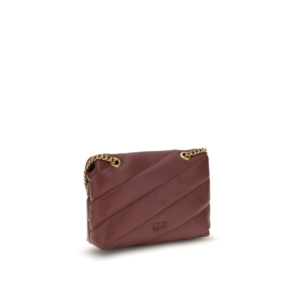 Bordeaux Calf Leather Bos Taurus Shoulder Bag