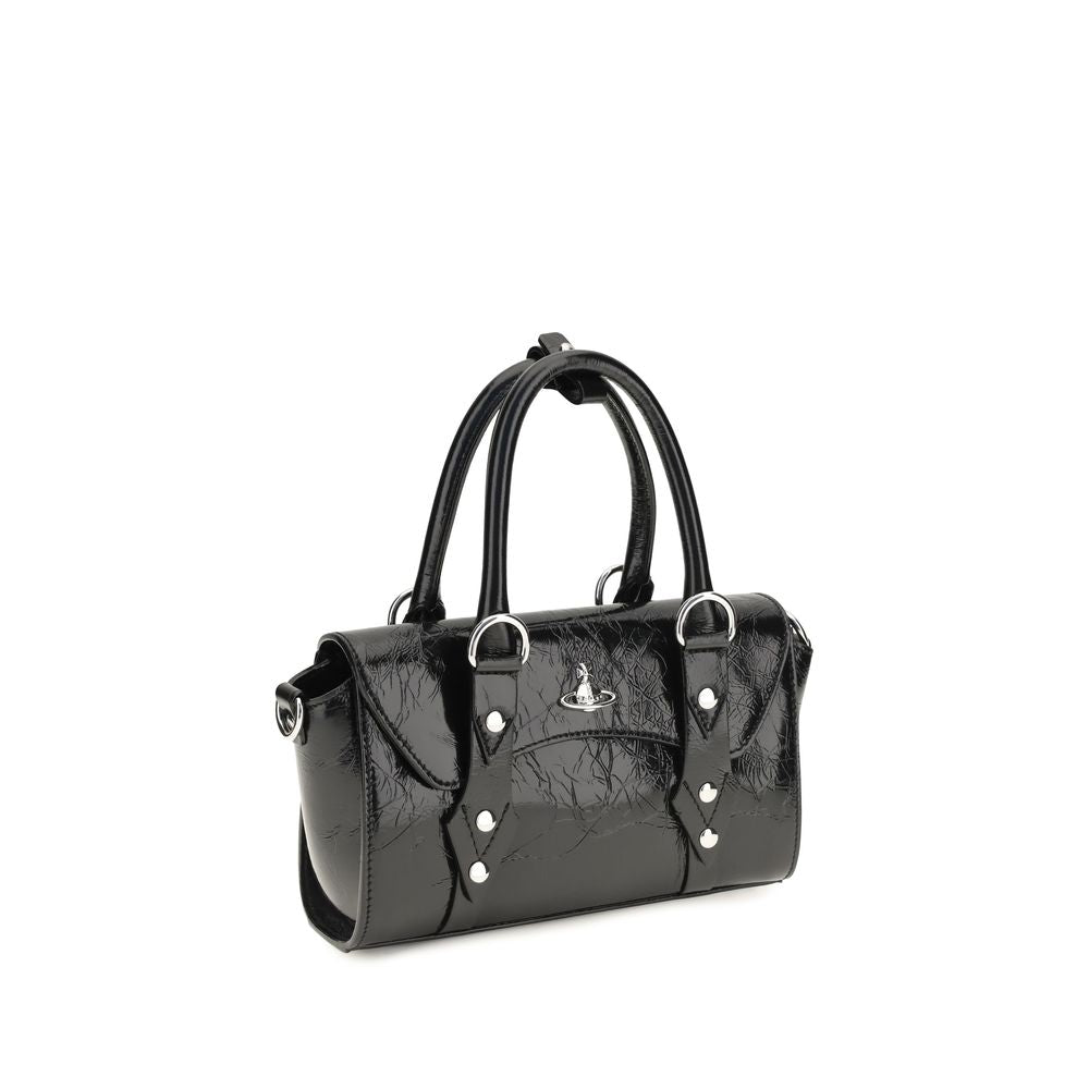 Black Calf Leather Bos Taurus Shoulder Bag