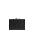 Black Cotton Shoulder Bag